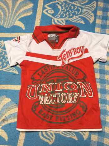 Polo garçon 4 ans marque Tony Boy