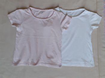 Lot de 2 maillots de corps fille 2-3 ans