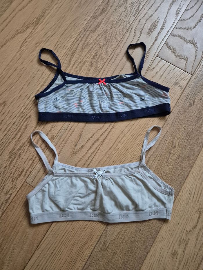 Lot 2 brassières 12 ans Dim