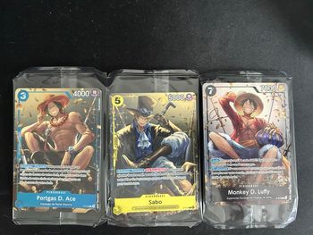 Ace Luffy Sabo - Promos scéllées