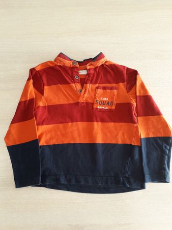 Polo manche longue 4 ans