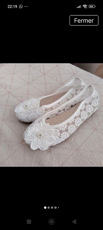 Ballerines mariage 