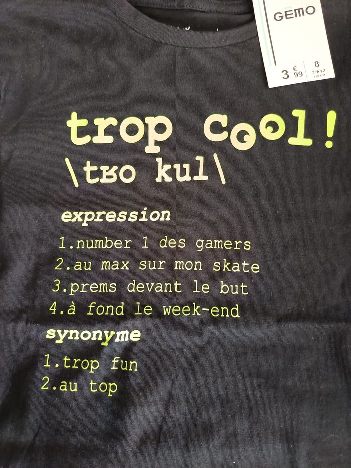 T shirt ml 8 ans garçon - photo numéro 2