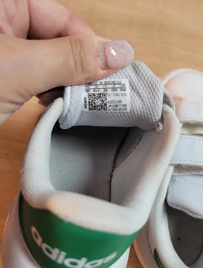 Baskets Adidas Advantage taille 26 - photo numéro 9