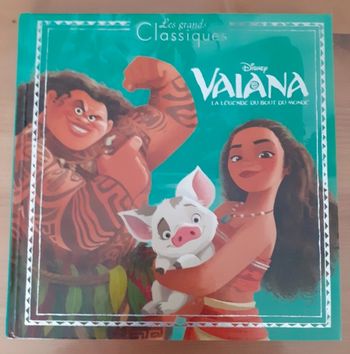 Livre Vaïana Disney