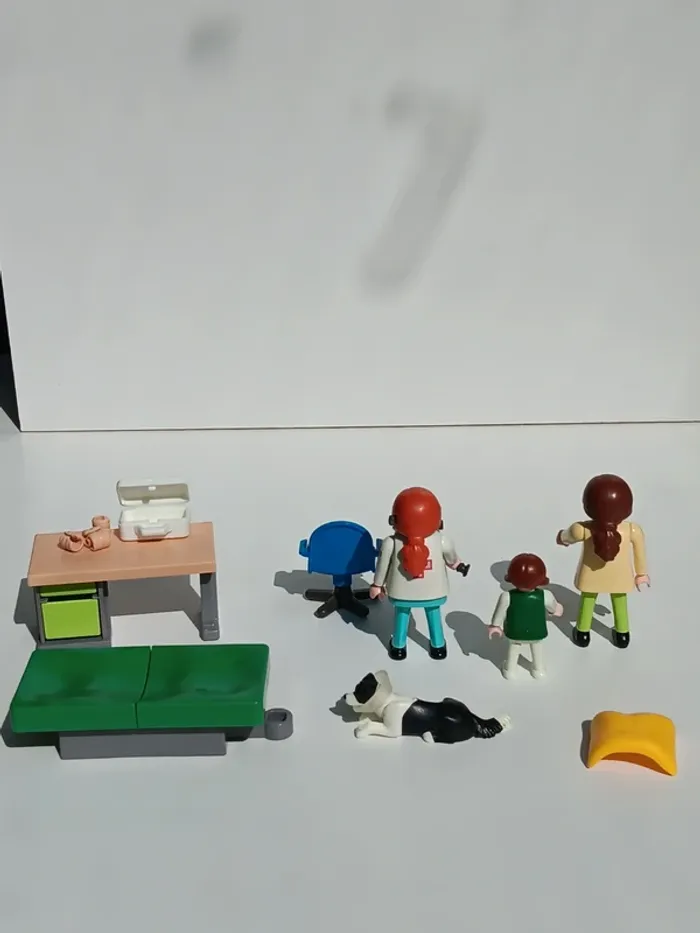 Lot figurines playmobil chez le vétérinaire - photo numéro 4