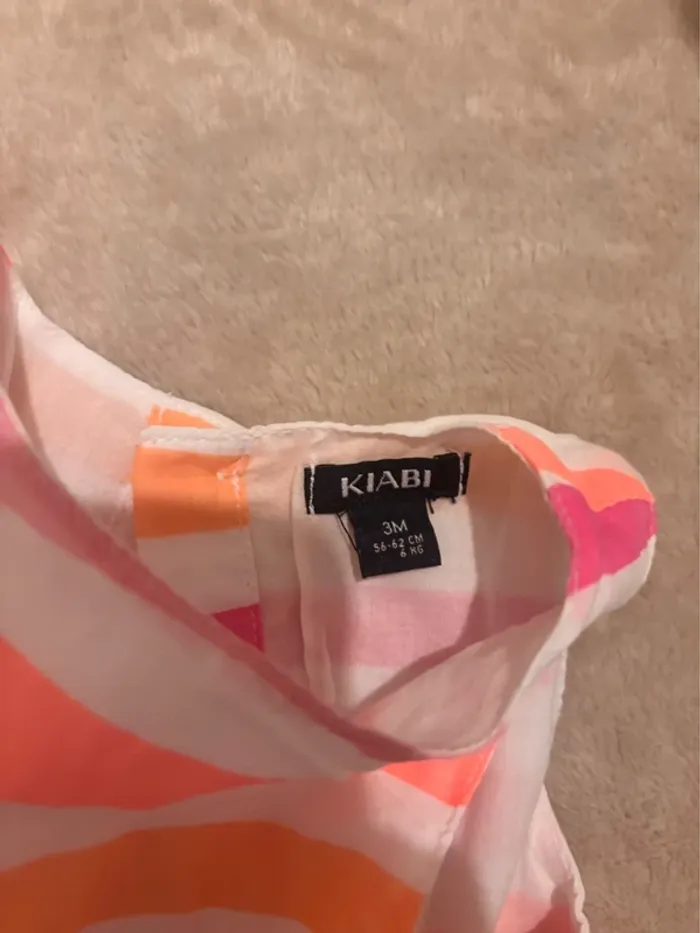 Robe à rayures KIABI - 3 mois - photo numéro 2