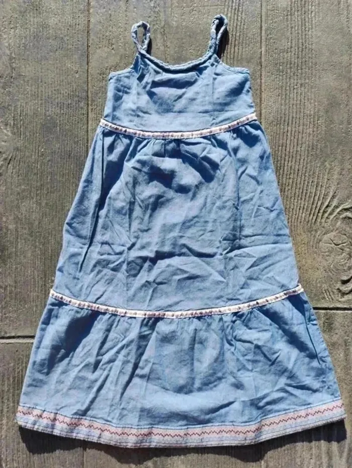 💙 Robe Fille à Bretelles – Taille 3 ans – Boutique Indépendante 💙