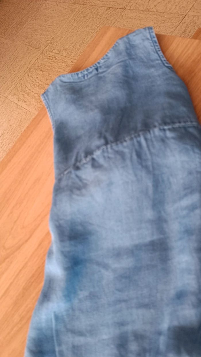 Salopette fine bleu clair - photo numéro 9