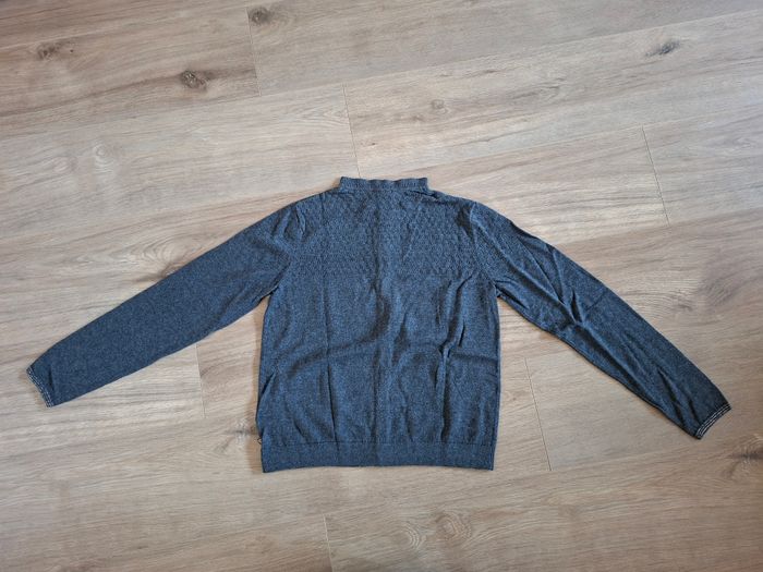 Gilet gris à boutons Okaïdi 12 ans - photo numéro 3