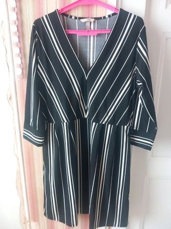 Robe rayée 