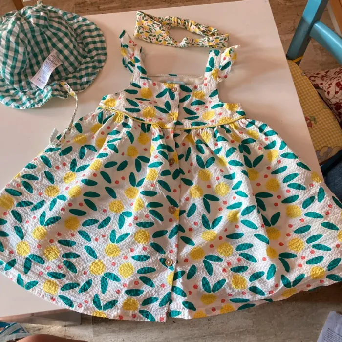Robe citron 23 mois Obaïdi - photo numéro 2
