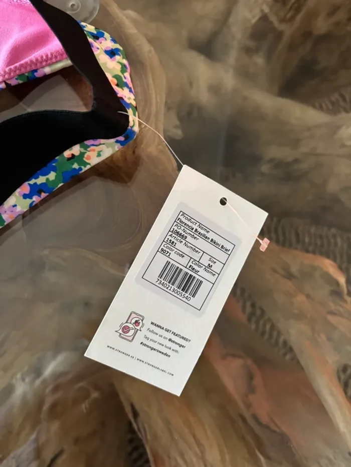 Bas de maillot de bain Roxy femme Stronger fleurs brésilien bikini - photo numéro 6