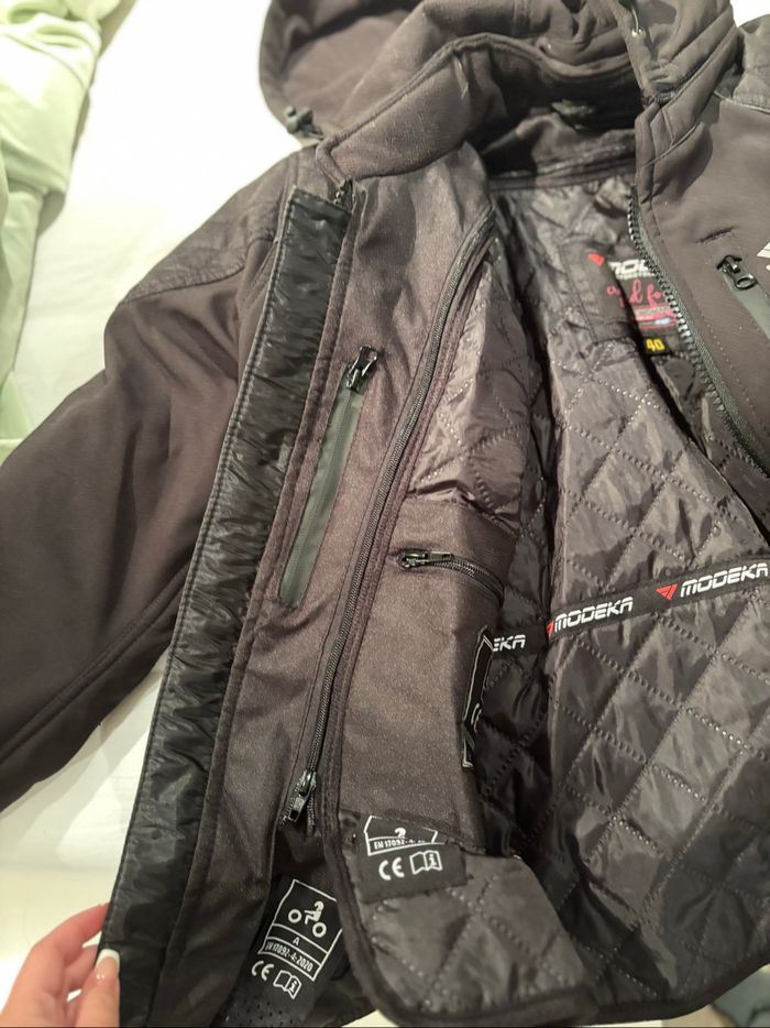 Veste moto modeka femme - photo numéro 4