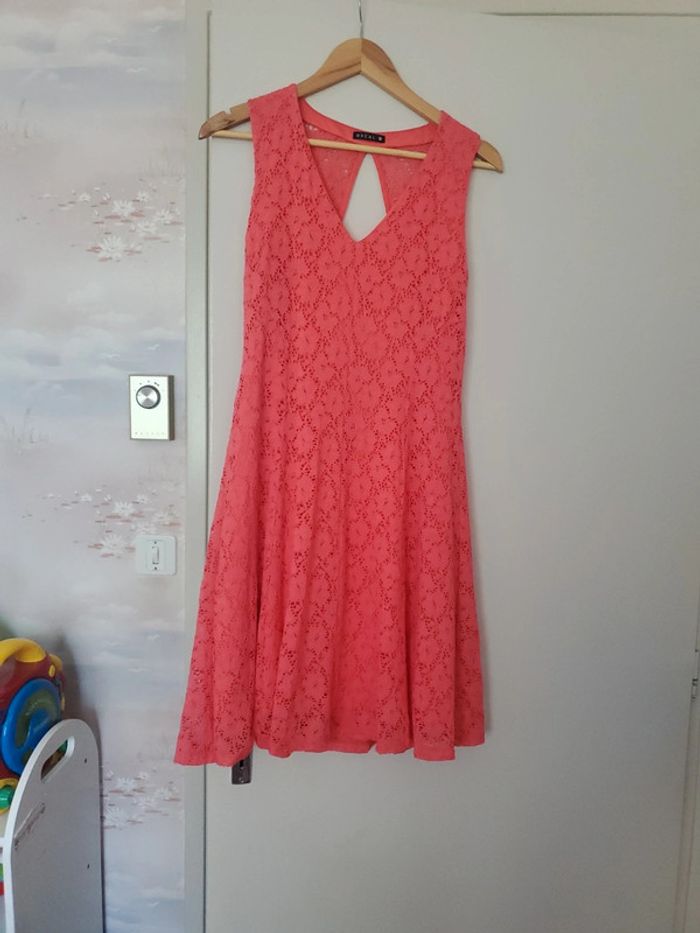Robe corail taille 38 Breal