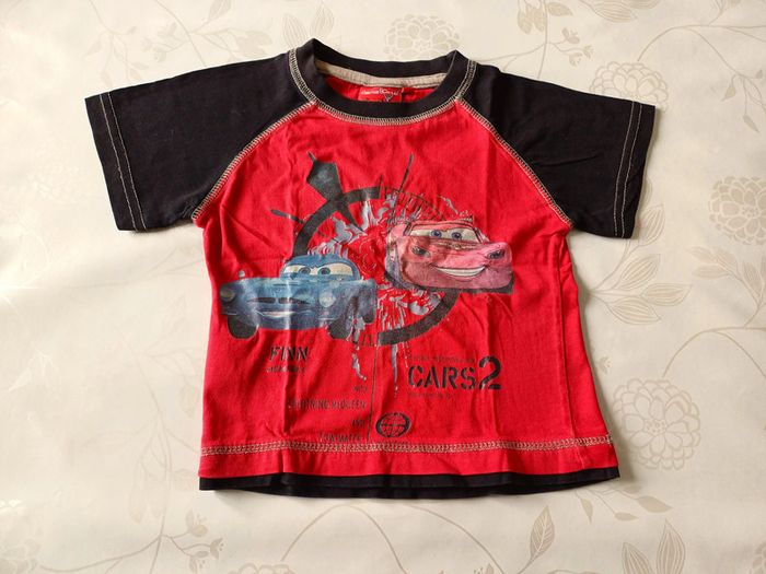 T-shirt 2 ans Cars Disney Pixar - photo numéro 2