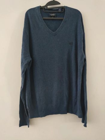 Pull col v chaps taille L