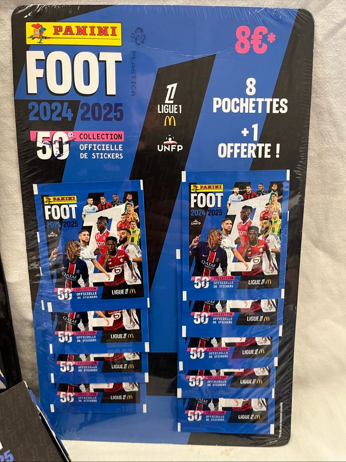 Kit Panini stickers FOOT 50 Collection 2024 / 2025 - photo numéro 3
