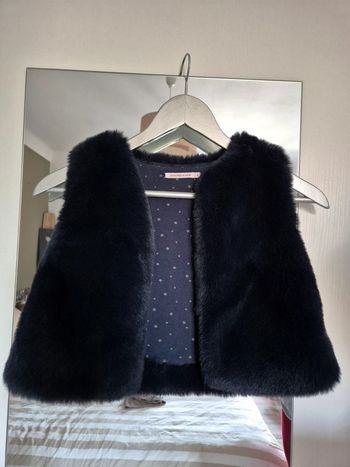 Gilet sans manches bleu marine