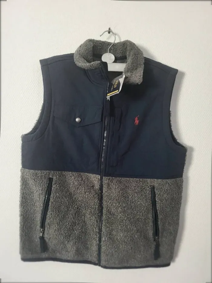 Veste sans manche Ralph Lauren Taille S neuf QR code