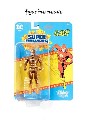 Figurine McFarlane DC Super Powers The Flash Gold