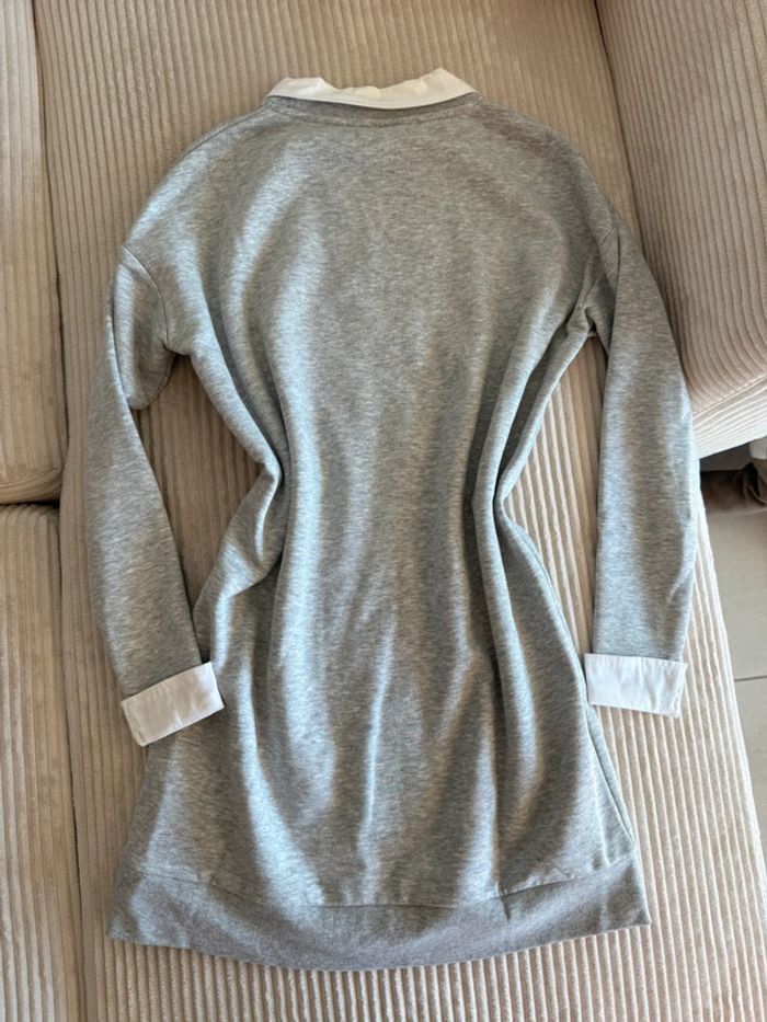 Robe sweat chemise - photo numéro 4