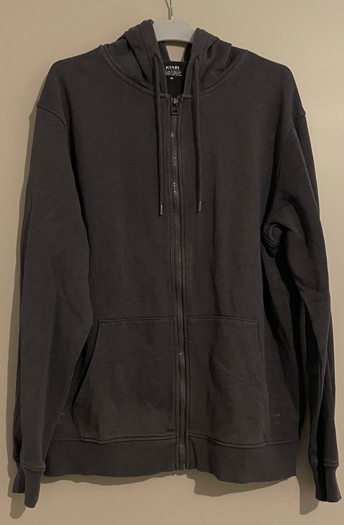 Veste à capuche grise - Taille M