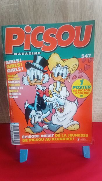 Picsou Magazine, n° 547, 2020, avec le poster et 8 cartes collector