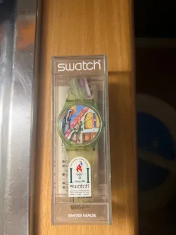 Montre Swatch officiel édition limitée atlanta 1996 très rare