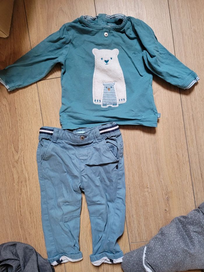 Ensemble okaidi 12 mois tbe