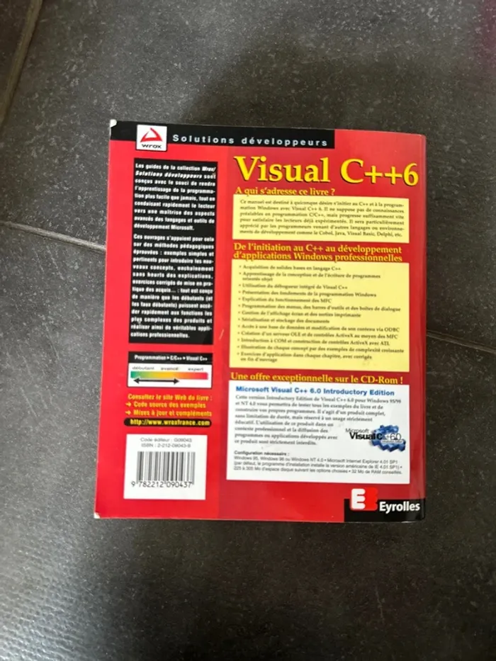 Livre visual C++6 - photo numéro 3