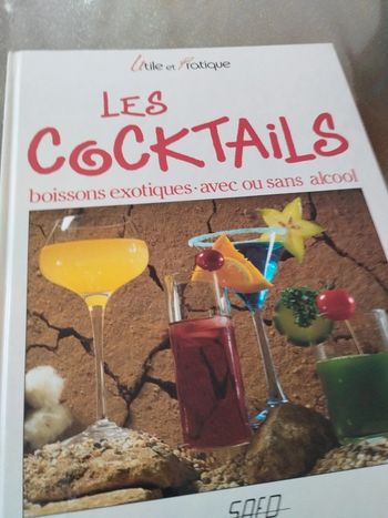 Les cocktails boissons exotiques avec ou sans alcool