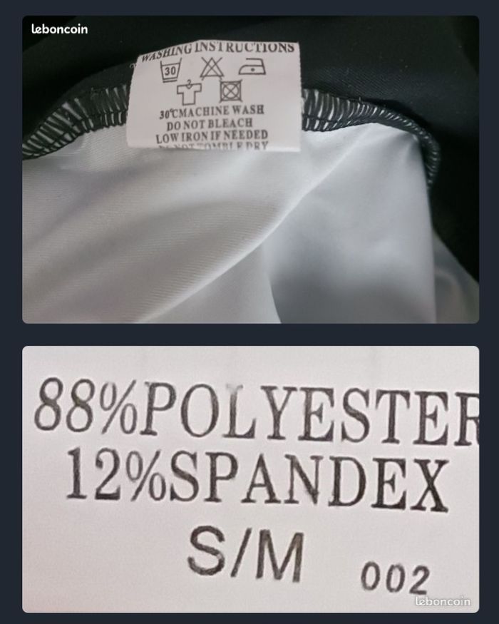 Débardeur crâne, squelette, tête de mort - gris, violet - photo numéro 3