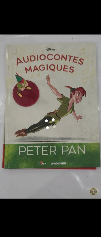 No6 audioconte Magique disney deagostini livre+figurine audio conte compte