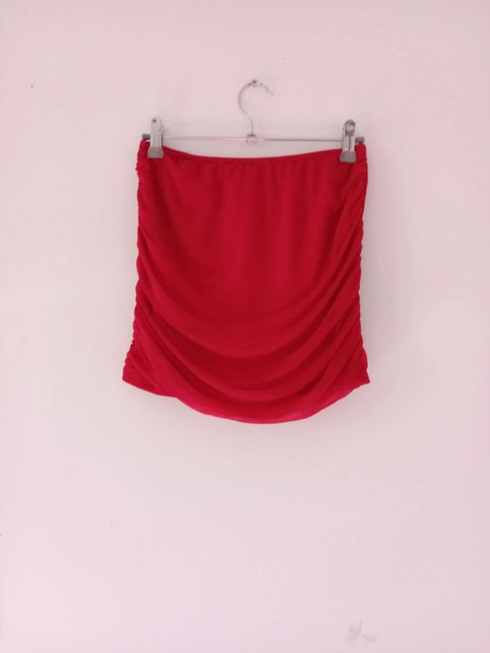 Jupe taille 36 rouge - photo numéro 2