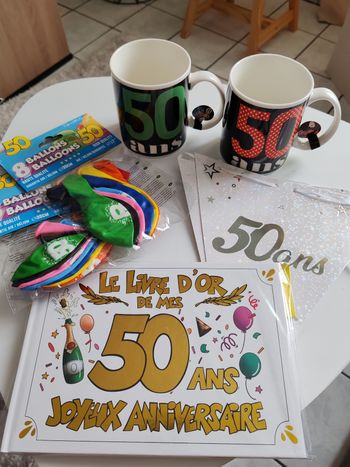 Lot anniversaire 50 ans