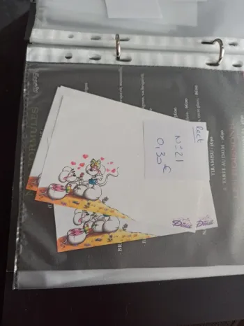 Feuille Diddl rectangulaire 21 0,30€