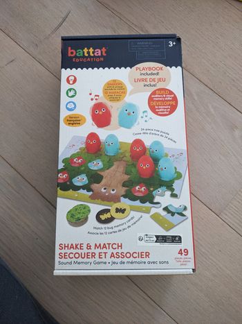 Battat eduction oiseaux sons, formes, puzzles