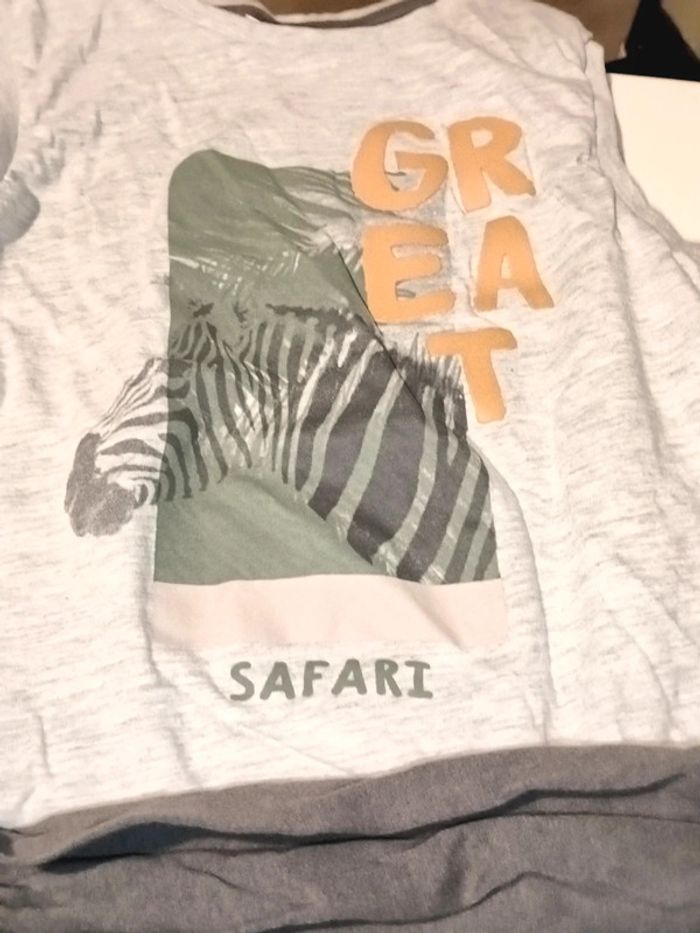 Lot 2 pyjamas short sans manches garçon - photo numéro 2