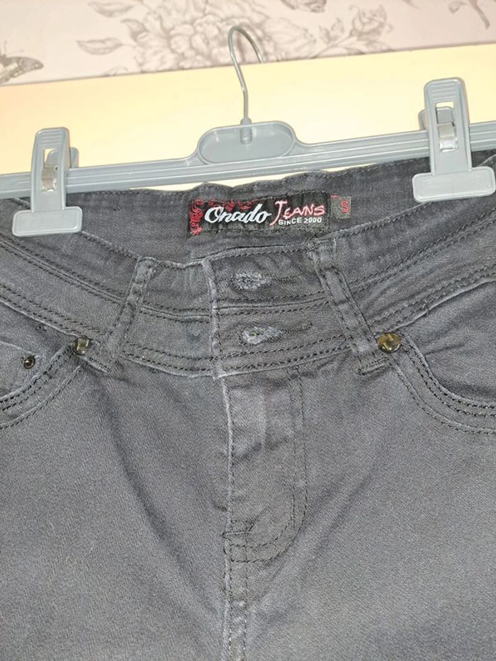 Pantacourt femme noir onado S tbe - photo numéro 6