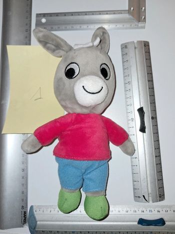 Âne tro tro peluche