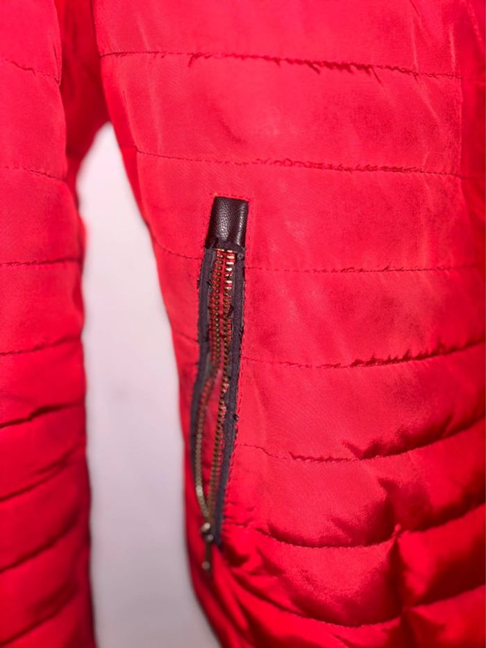 Doudoune Zara rouge - photo numéro 3