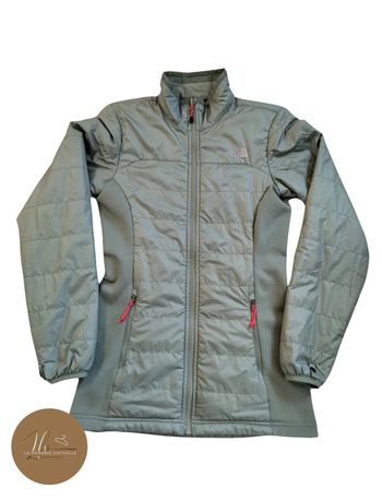 Veste The North Face Kaki avec Logo Brodé