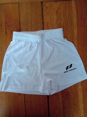 Short blanc 5 - 7 ans