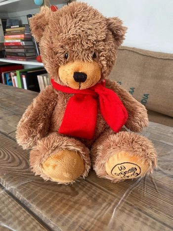 peluche ours marron la grande récré 27 cm