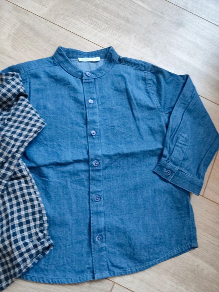 Lot 2 chemises col mao - photo numéro 3