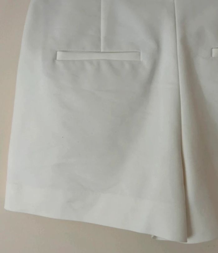 Short taille haute, blanc, Zara - photo numéro 8