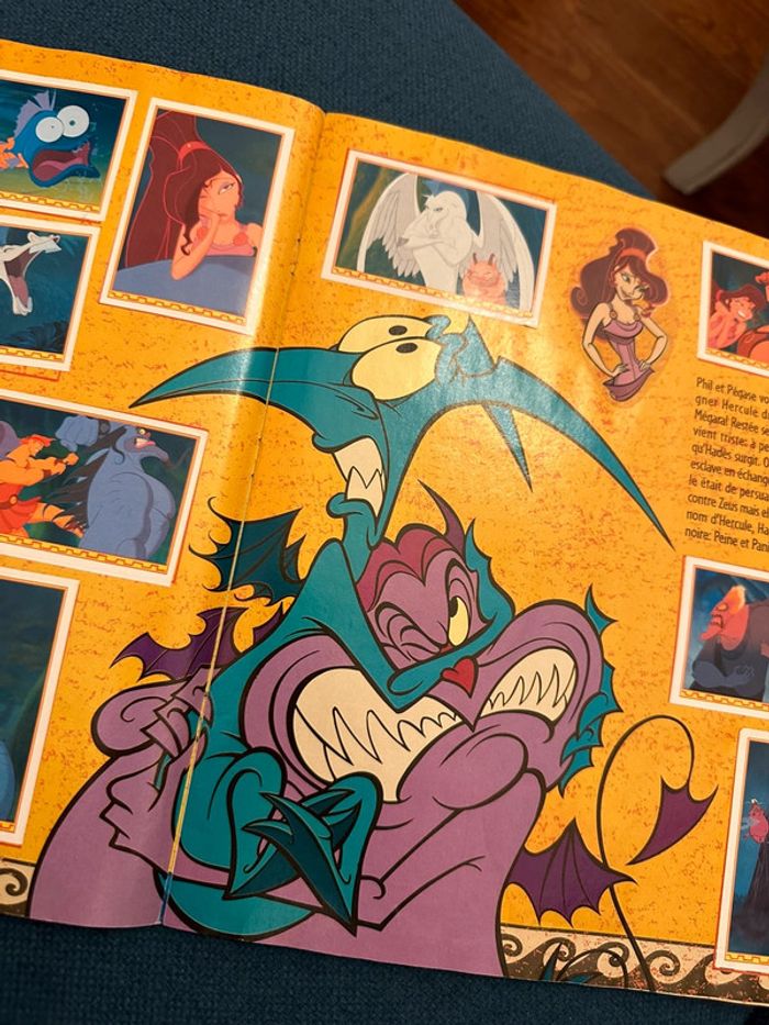 Album livre Panini complet stickers autocollants Disney Hercules - photo numéro 7
