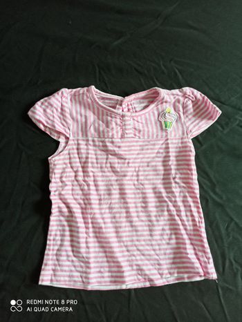 Lot 2 tee-shirts manches courtes.