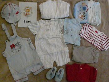 Lot de vêtements garçon 3 mois